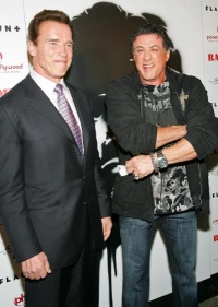 Arnold Schwarzenegger y Sylvester Stallone
